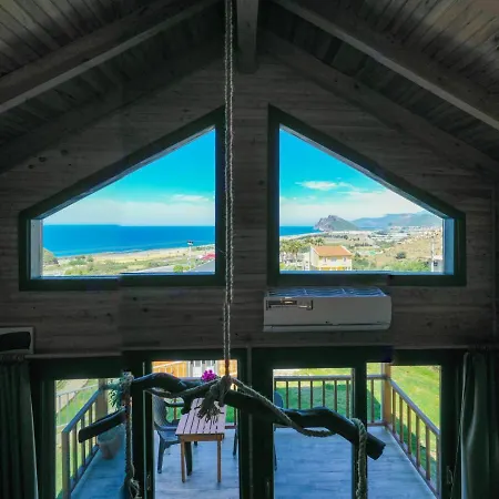 וילה Koruwoodenhouse Alanya